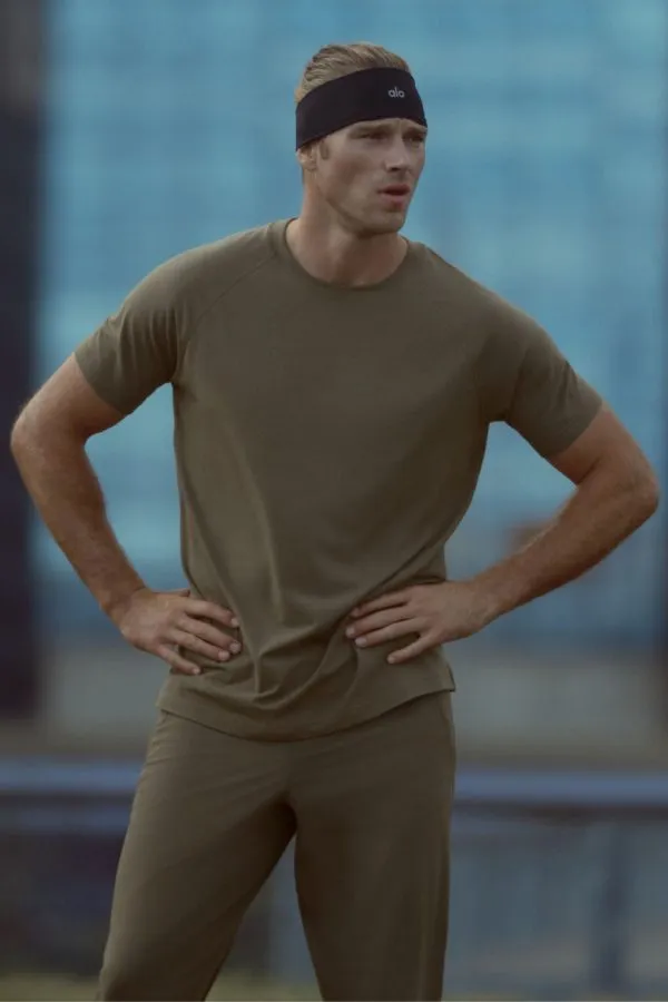 Vapor Crewneck Short Sleeve - Olive Tree