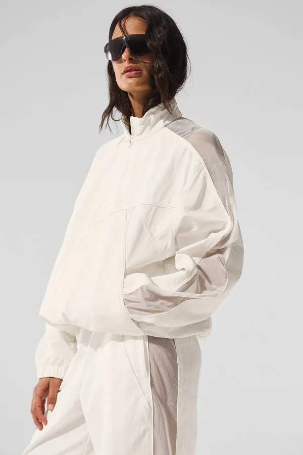 Origin Full-Zip Track Jacket - Ivory